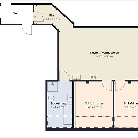 Appartement Cec-spezial, 2 Nebeneinander, Bis 12 Personen, Klimaanlage, Parkplaetze